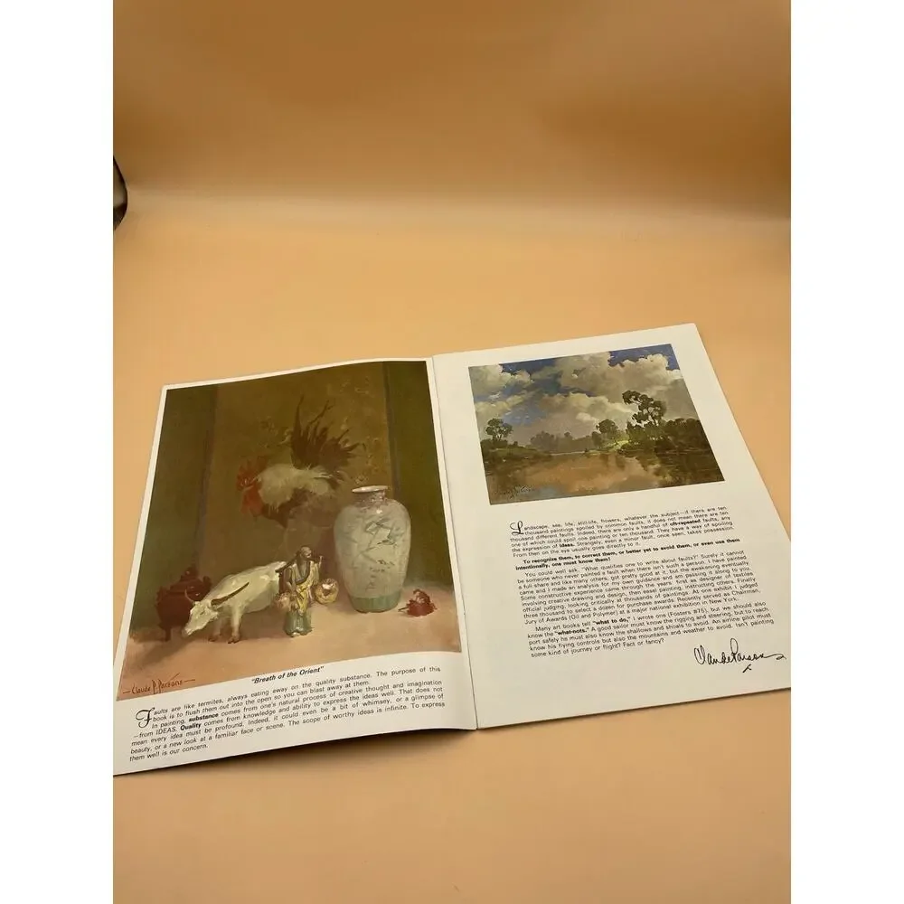 Common Faults in Oil Painting by Claude Parsons Walter Foster Art Book #125